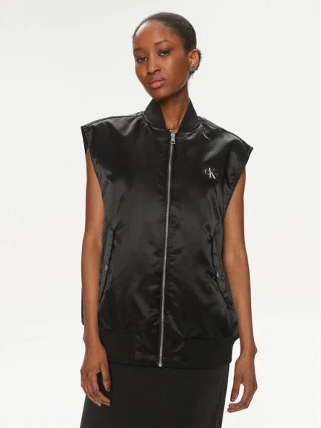 Calvin Klein Jeans Vestă negru