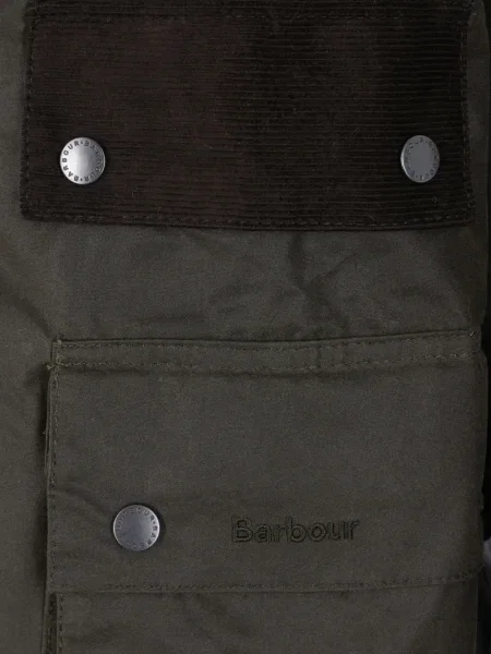 Geacă Barbour cu broderie verde