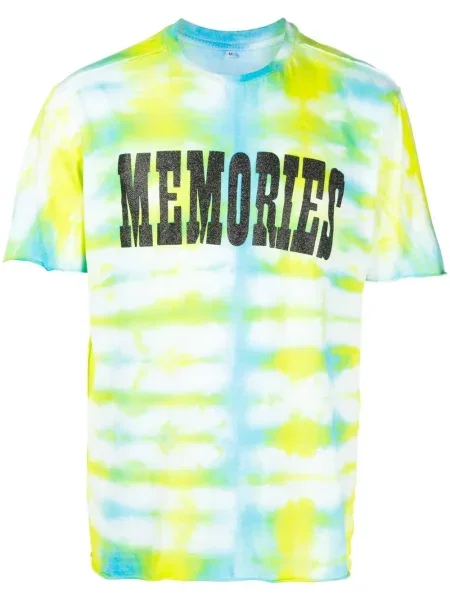 Tricou Stain Shade cu imagine verde
