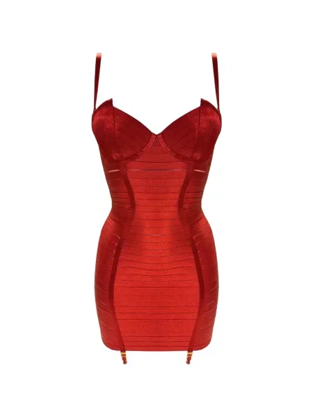 Rochie mini Bordelle roșu