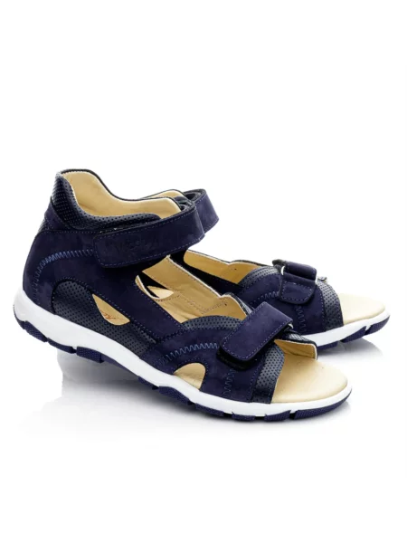 Дитячі Сандалії Woopy нубук/шкіра синій