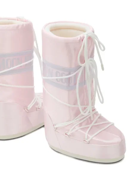 Botki dziecięce Moon Boot różowe