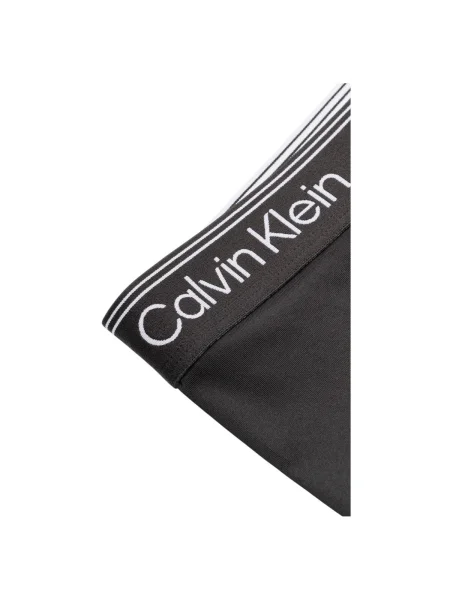 Blugi Calvin Klein Underwear cu talie joasă negru