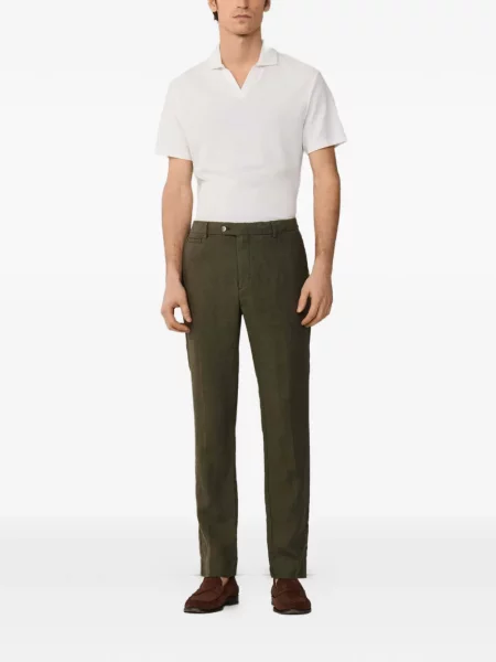 Pantaloni chino Hackett London verde