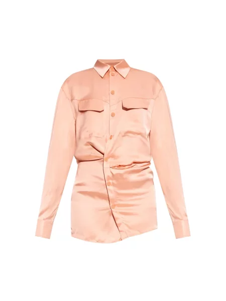 Satynowa sukienka Off-white biała