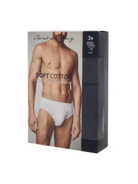 Slipy w zestawie 3 szt. Christian Berg Men granatowe