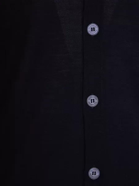 Cardigan Ballantyne de lână albastru