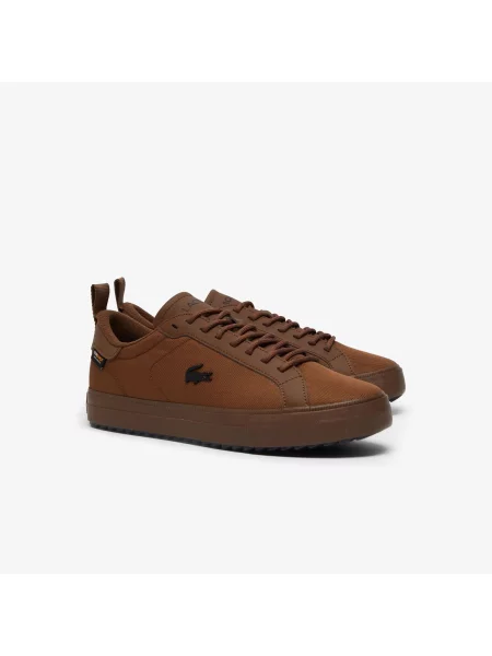 Кроссовки Lacoste коричневые