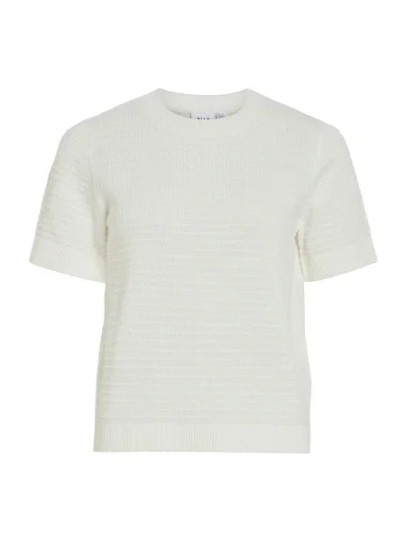 VILA Pulover VILOLLO' alb