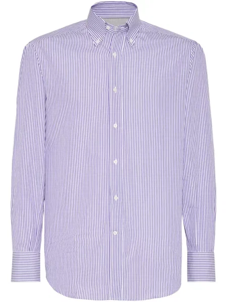 Košile Brunello Cucinelli fialová