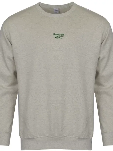 Geacă Reebok din fleece verde