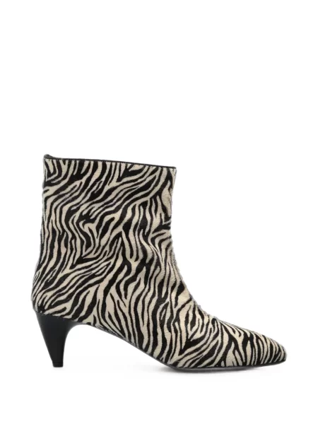 Cizme scurte Isabel Marant cu imagine cu model zebră