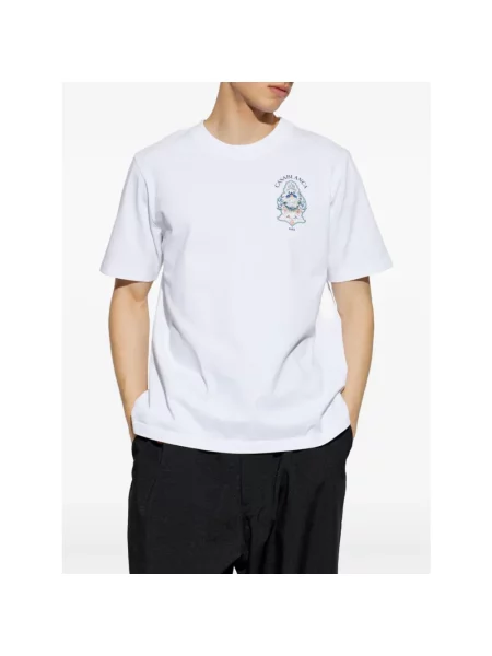 Koszulka Casablanca z logo biała