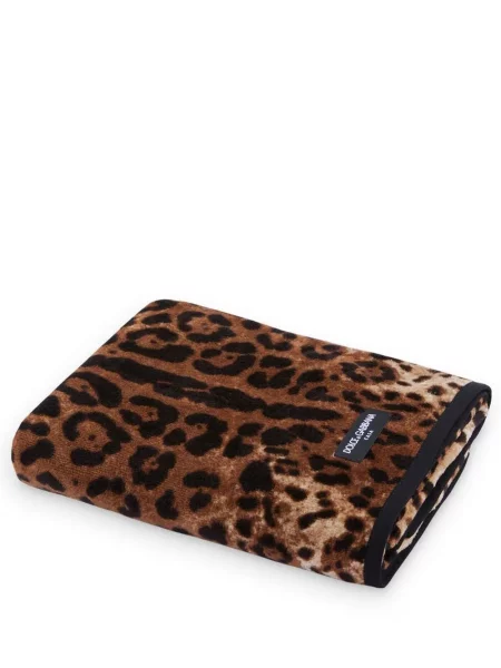 Halat Dolce & Gabbana din material terry negru