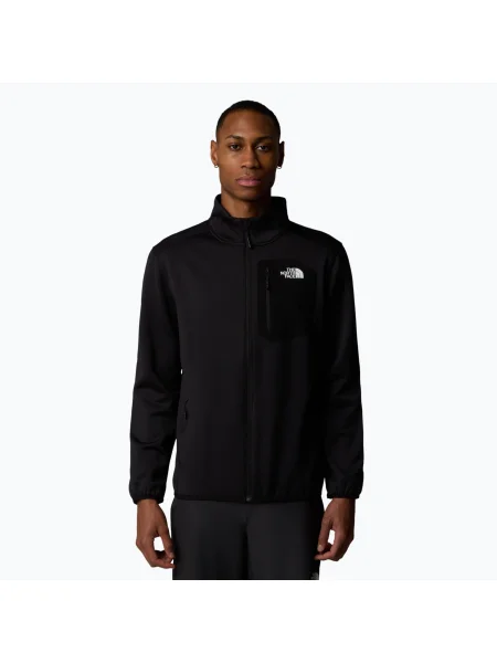 Мъжки суитшърт The North Face Crest FZ black черно