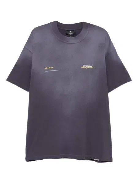 Tricou Represent cu imagine albastru