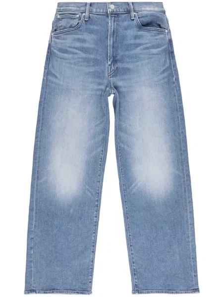 Proste jeansy Mother niebieskie