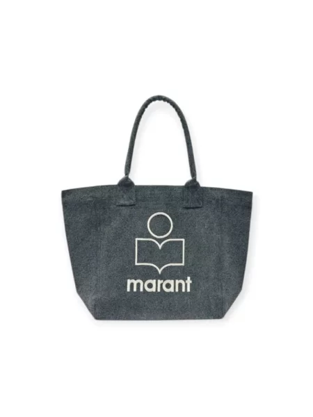 Torebka Isabel Marant z nadrukiem czarna