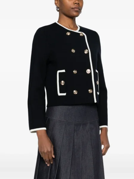 Bluzka Maje dwurzędowa niebieska