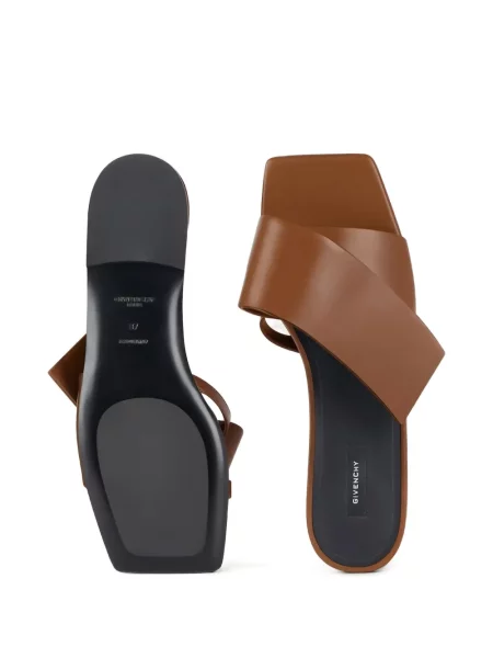 Sandale Givenchy fără toc maro