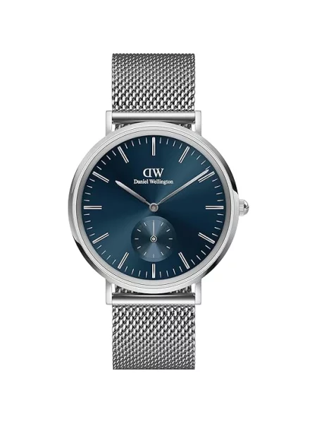 Daniel Wellington zegarek Classic Multi-Eye Sterling Arctic 40 damski srebrny czarny