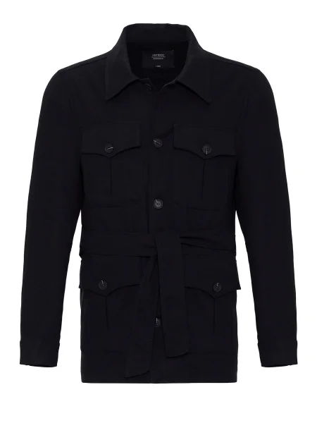 Antioch Prehodna jakna črna