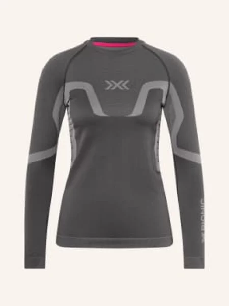 X-Bionic Funkční Tričko X-Ential tmavě / světle šedá