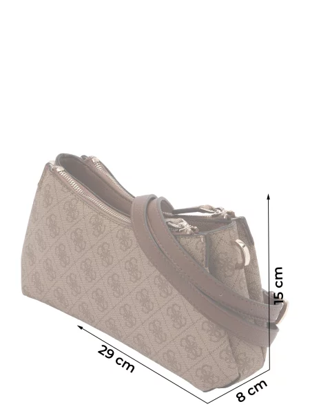 GUESS Torba za na rame NOELLE II / svijetlosmeđa smeđa