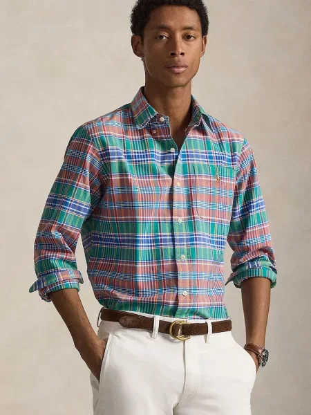 Polo Ralph Lauren cămașă din portocaliu