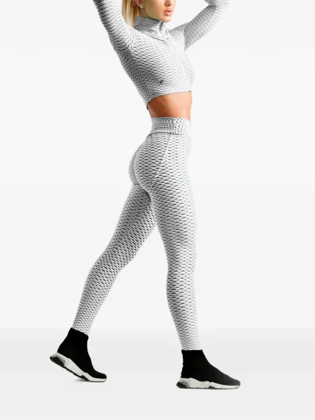 Decupat top Tessitura Body Couture alb