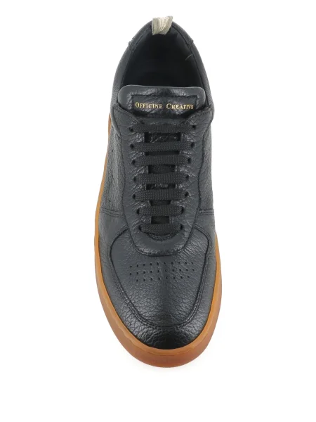 Sneakerși Officine Creative din piele negru