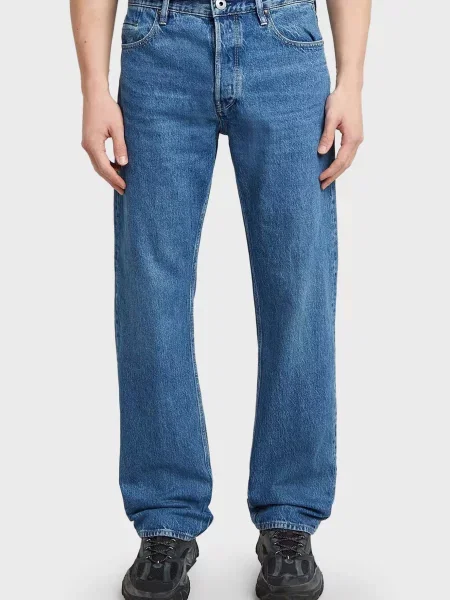 Прямі джинси G-star Raw сині
