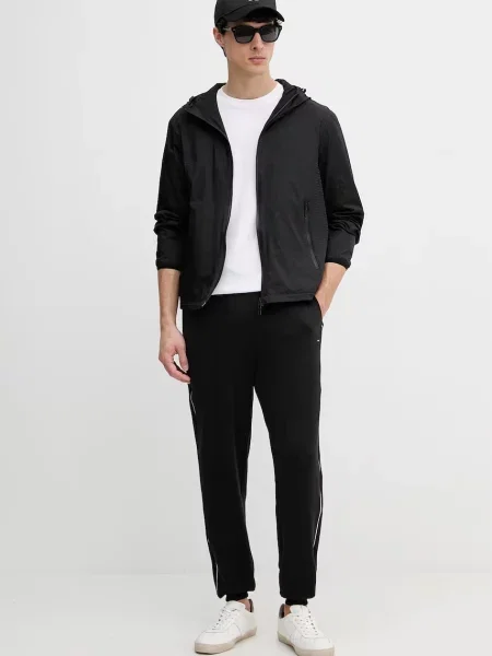 Emporio Armani jachetă pentru bărbați negru