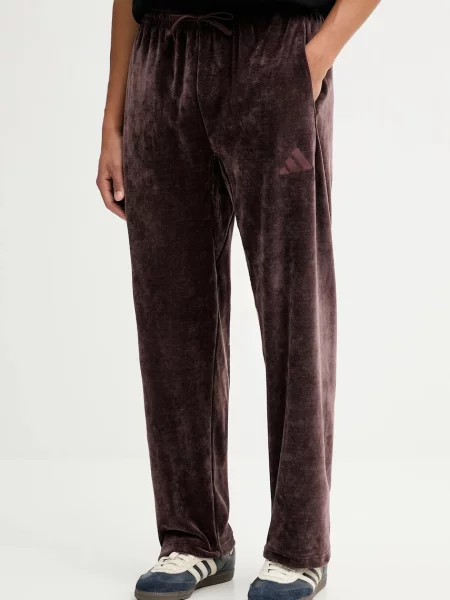 Spodnji del trenirke adidas All Szn Luxe rjava