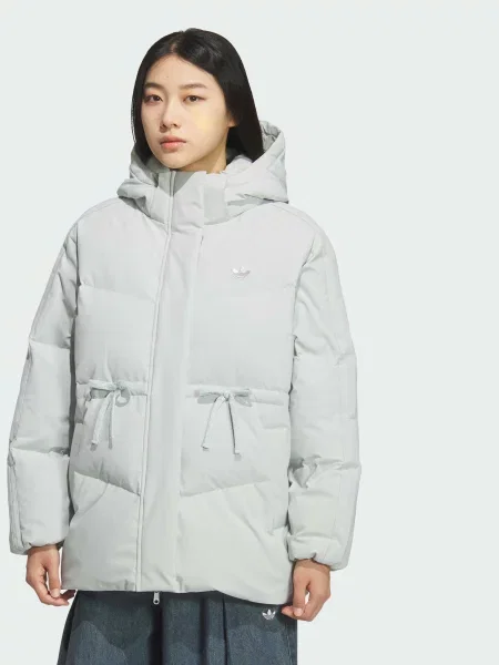 Демісезонна куртка adidas перероблений сірий