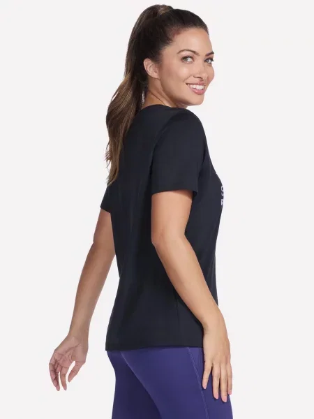 Спортивная футболка Skechers черная