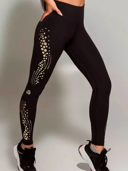 Легінси Totalfit з високою посадкою чорні