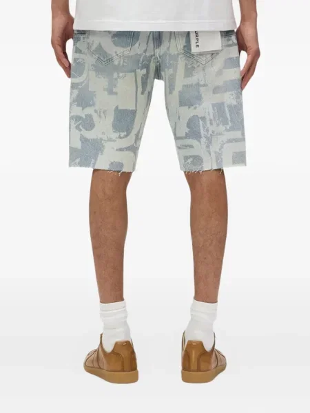 Džínové šortky Purple Brand modré