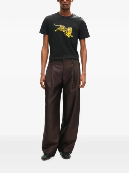 Pantaloni Kenzo conici maro
