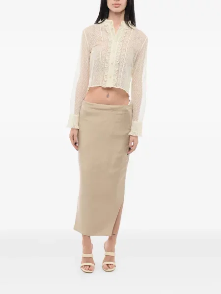 Fustă Givenchy de mătase
