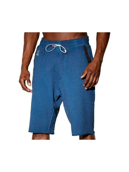 Nohavice Reebok Sport modrá