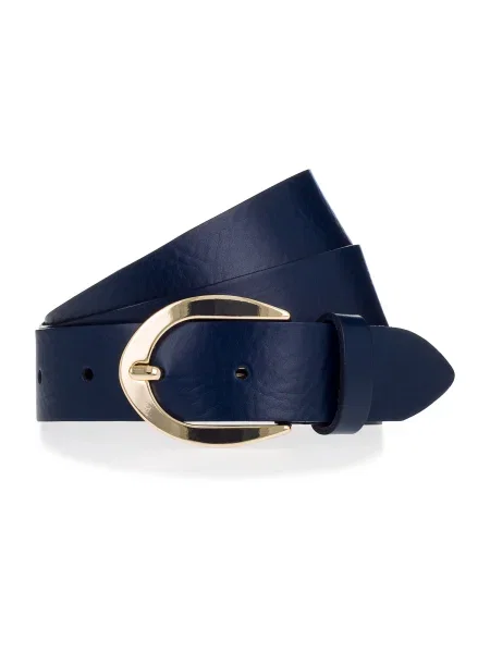 VANZETTI Remen tamno / zlatna plava