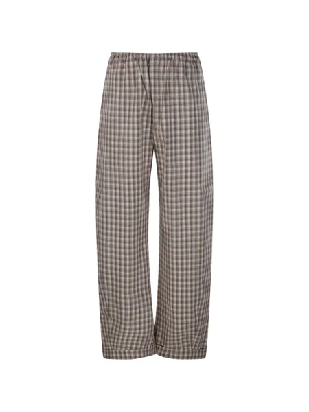 Pantaloni Nanushka în carouri