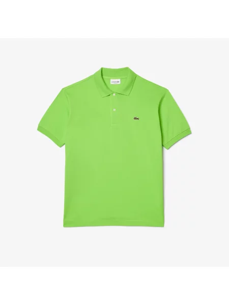 Lacoste Koszulka Polo Oryginał Petit Piqué zielona