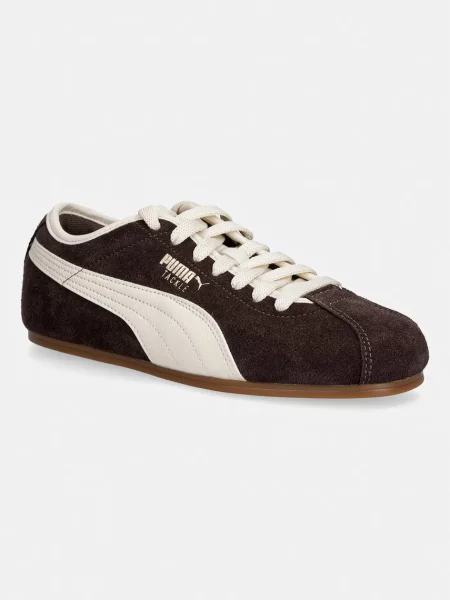 Puma sneakers din piele intoarsă Tackle maro