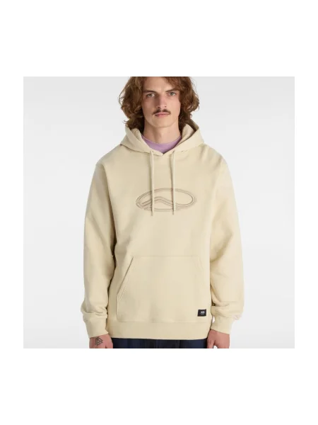 Hanorac din fleece Vans din fleece bej