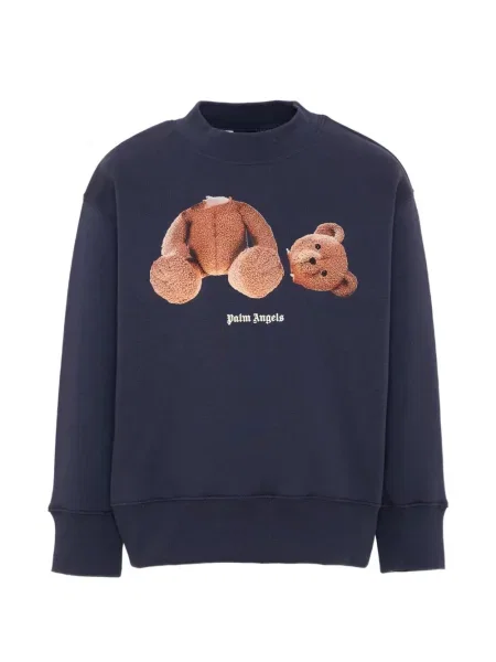 Bluza dziecięca Palm Angels niebieska