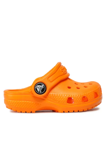Klapki Crocs pomarańczowe