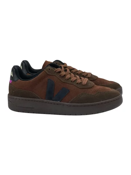 Sneakersy Veja zamszowe brązowe