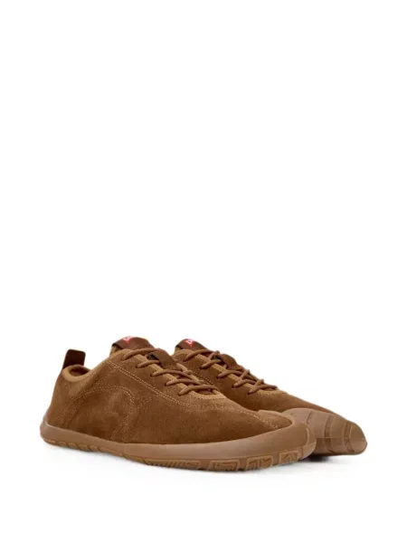 Sneakerși Camper din piele de căprioară maro